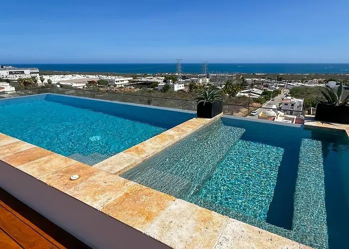 Private Rooftop With An Ocean-view Apartamento El Pueblito (Baja California Sur)
